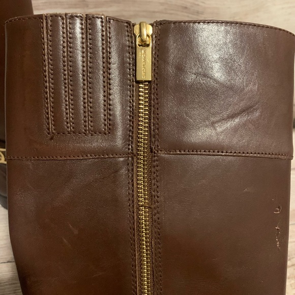 Michael Kora Knee High Leather Boots - Picture 9 of 10